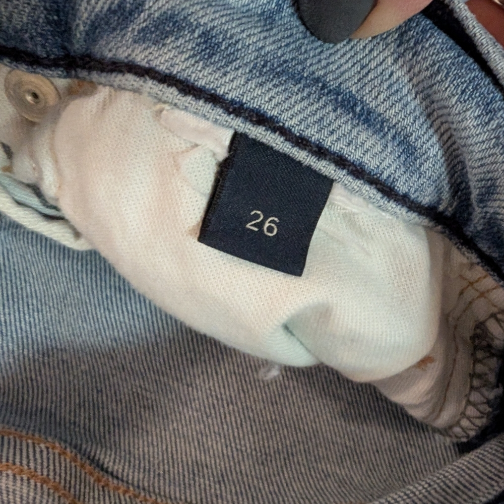 Anthropologie Citizens Of Humanity Premium Vintage Ella Light Blue Jeans Size 26 - Picture 4 of 7